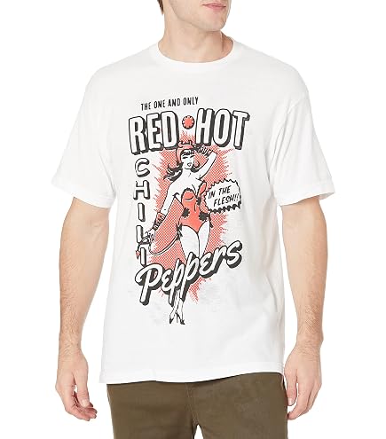 Amazon.com: Red Hot Chili Peppers Official Colorful Asterisk Tank